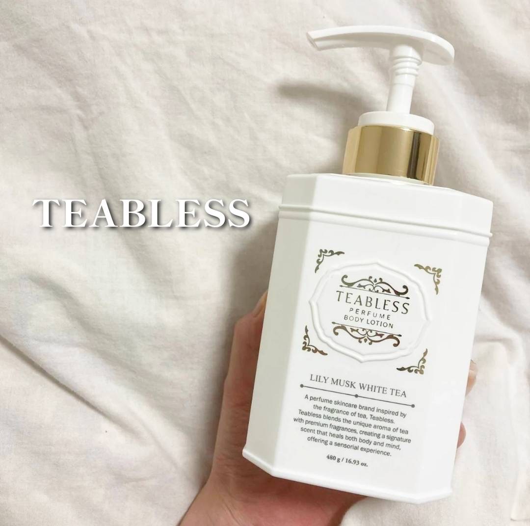 パフュームボディローション リリィムスクホワイトティー/TEABLESS/ボディローションを使ったクチコミ（1枚目）