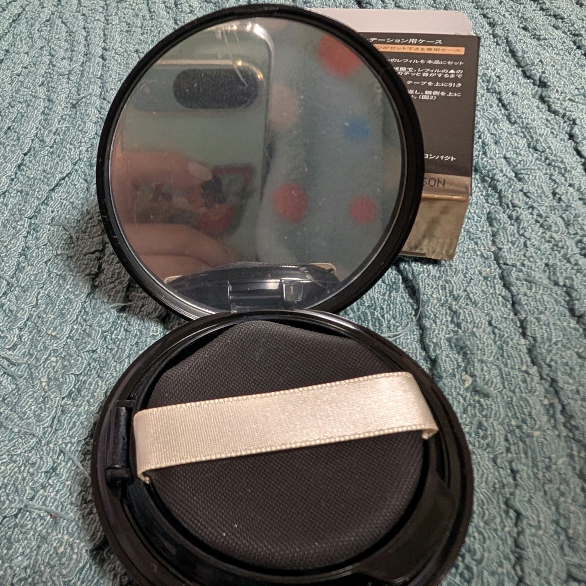 クッションファンデーション用ケース/マキアージュ/その他化粧小物を使ったクチコミ（3枚目）