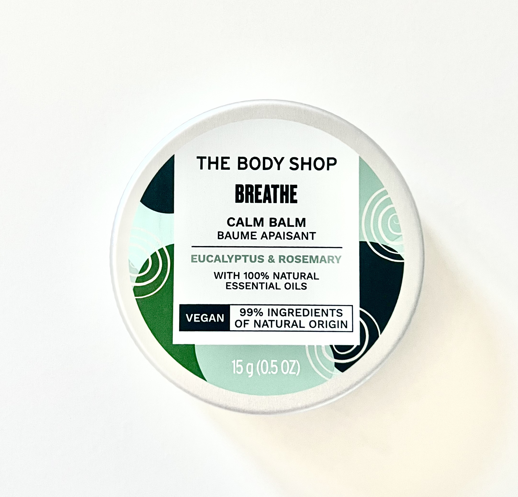 THE BODY SHOP ウェルネス　カームバーム　ユーカリ＆ローズマリーのクチコミ「THE BODY SHOP（ザ・ボディショップ）
ウェルネス　🌿BREATHE
カームバーム（.....」（1枚目）