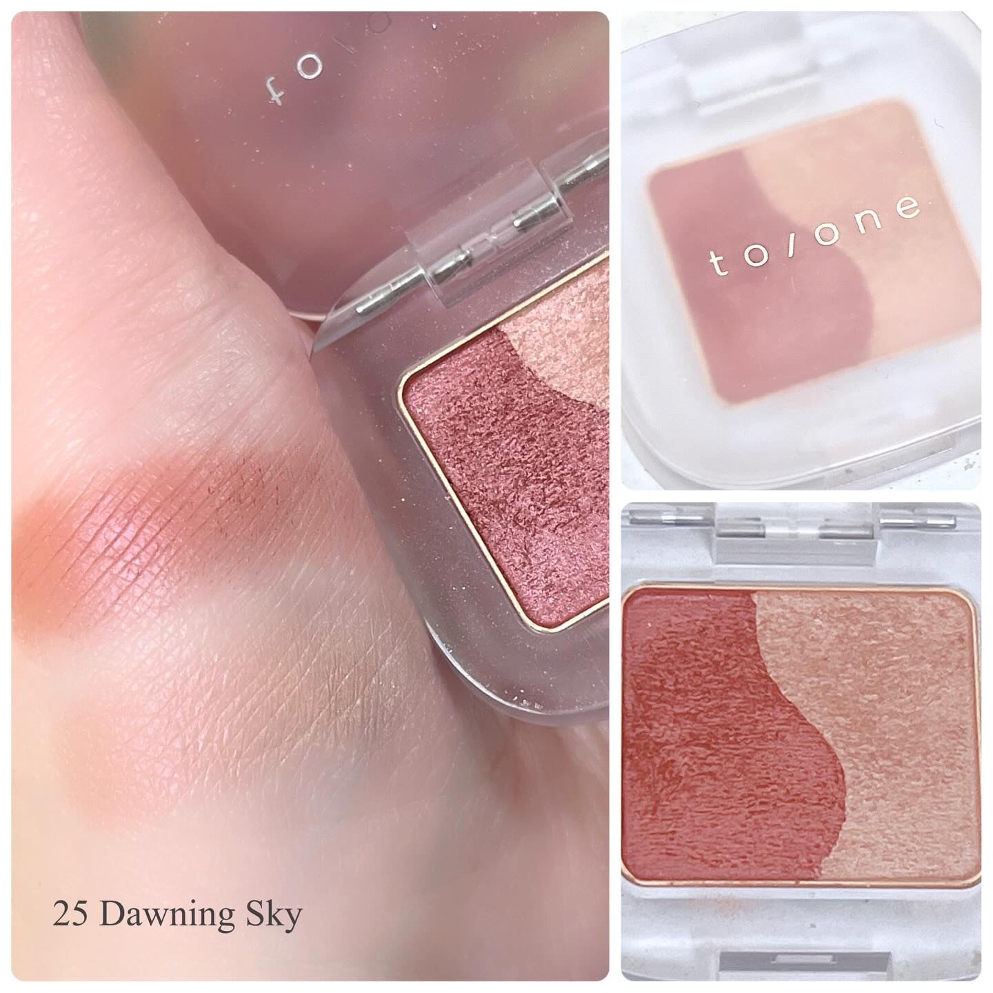 ペタル フロート アイシャドウ/to/one/アイシャドウパレットを使ったクチコミ（2枚目）