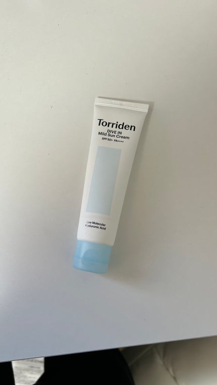 ダイブインマイルドサンクリーム/Torriden/日焼け止めクリームを使ったクチコミ(1枚目)