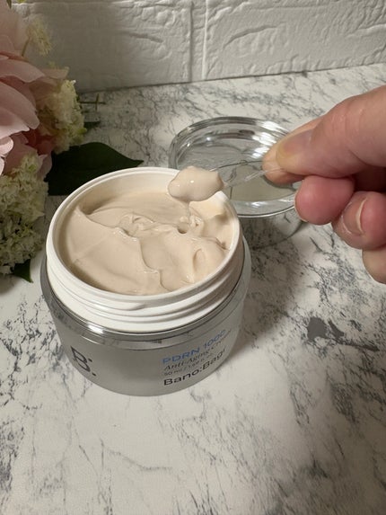 PDRNアンチエイジングクリーム/BANOBAGI/フェイスクリームを使ったクチコミ(4枚目)