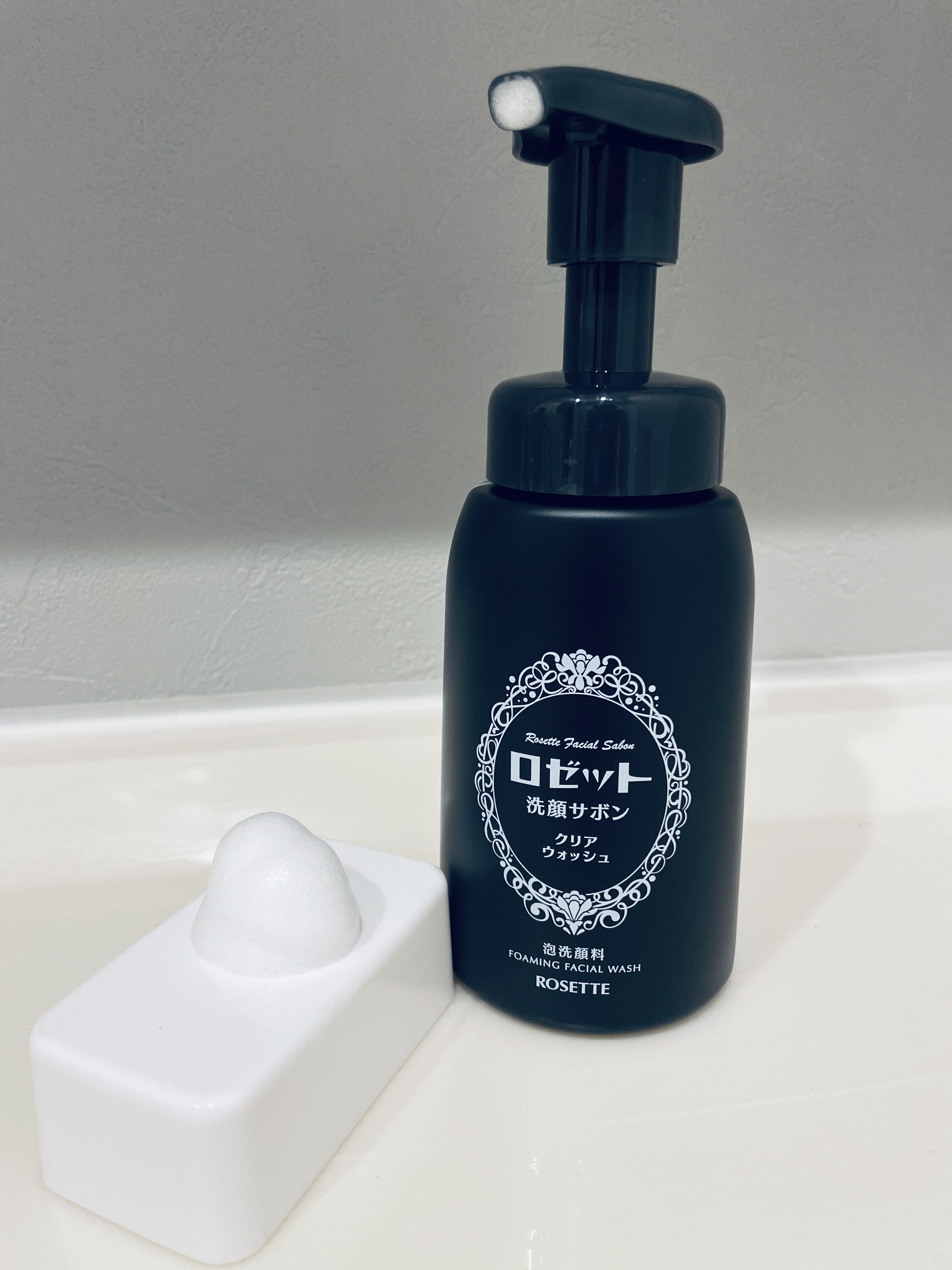 ロゼット洗顔サボン クリアウォッシュ/ロゼット/泡洗顔を使ったクチコミ（1枚目）