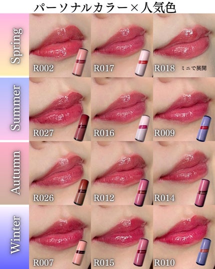 ロウグロウジェルティント/hince/リップティントを使ったクチコミ(9枚目)