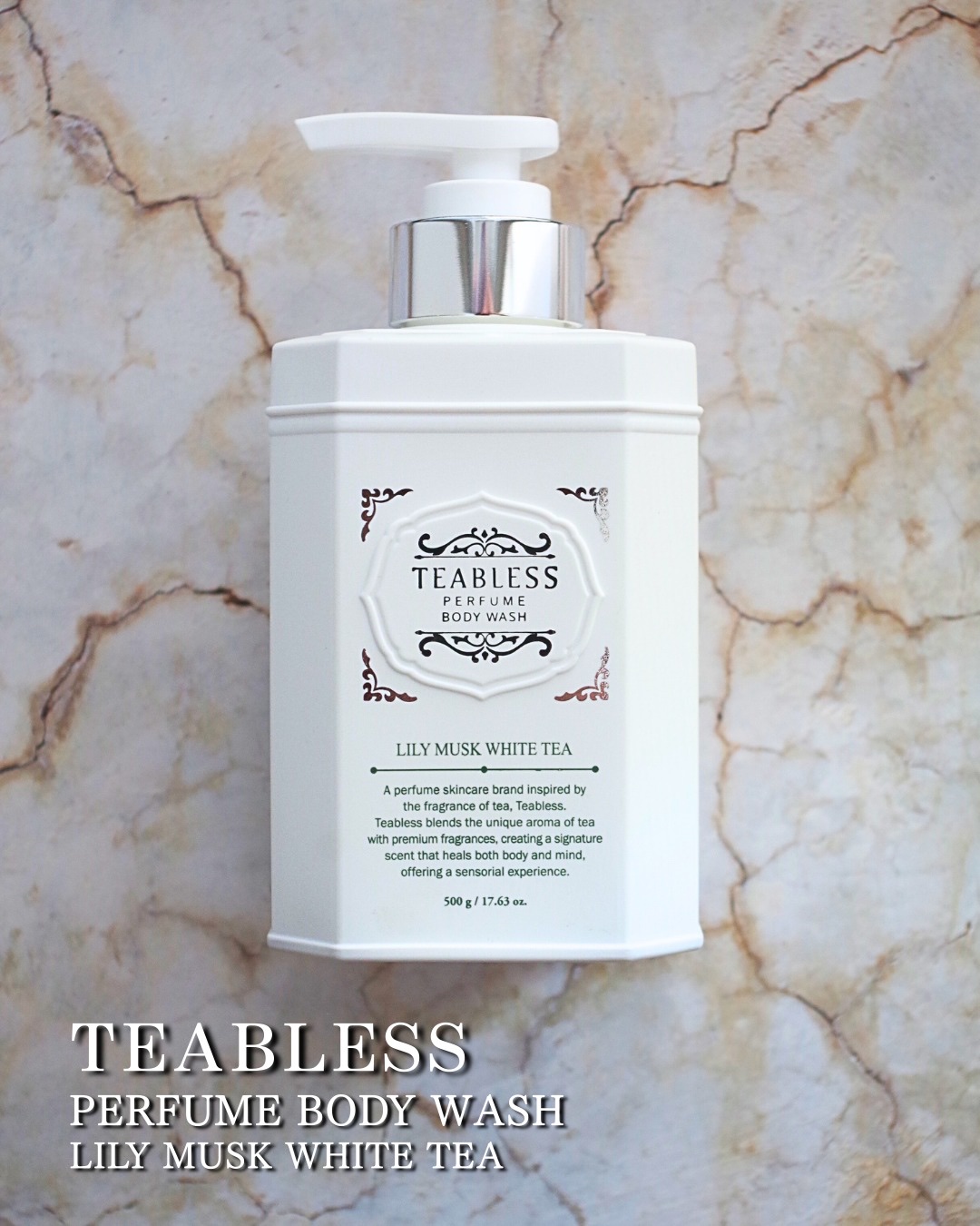 パフュームボディウォッシュ リリームスクホワイトティー/TEABLESS/ボディソープを使ったクチコミ（1枚目）