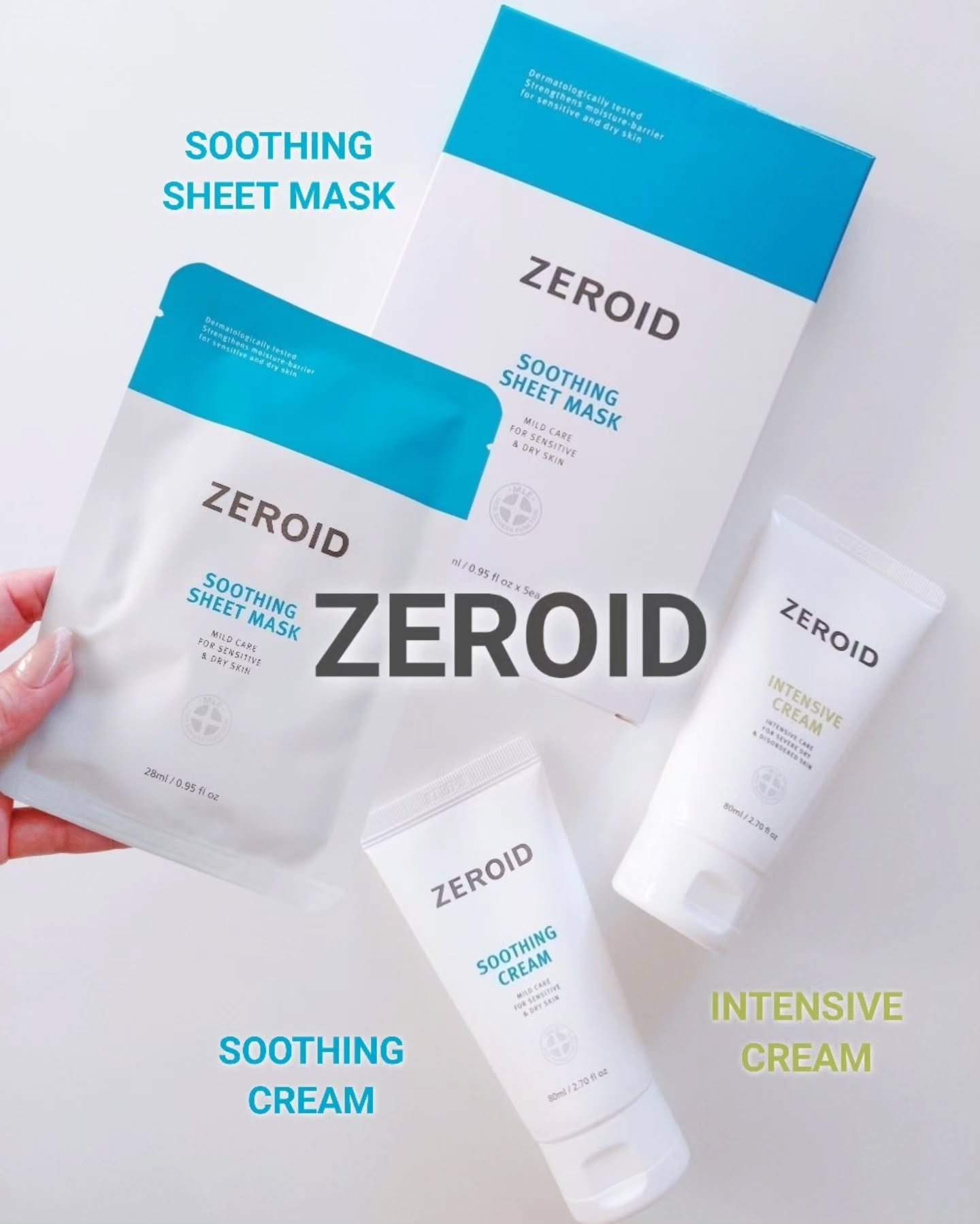 インテンシブクリーム/ZEROID/フェイスクリームを使ったクチコミ（1枚目）