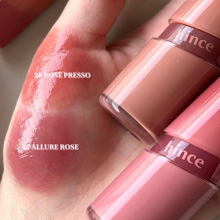 ロウグロウジェルティント/hince/リップティントを使ったクチコミ(4枚目)