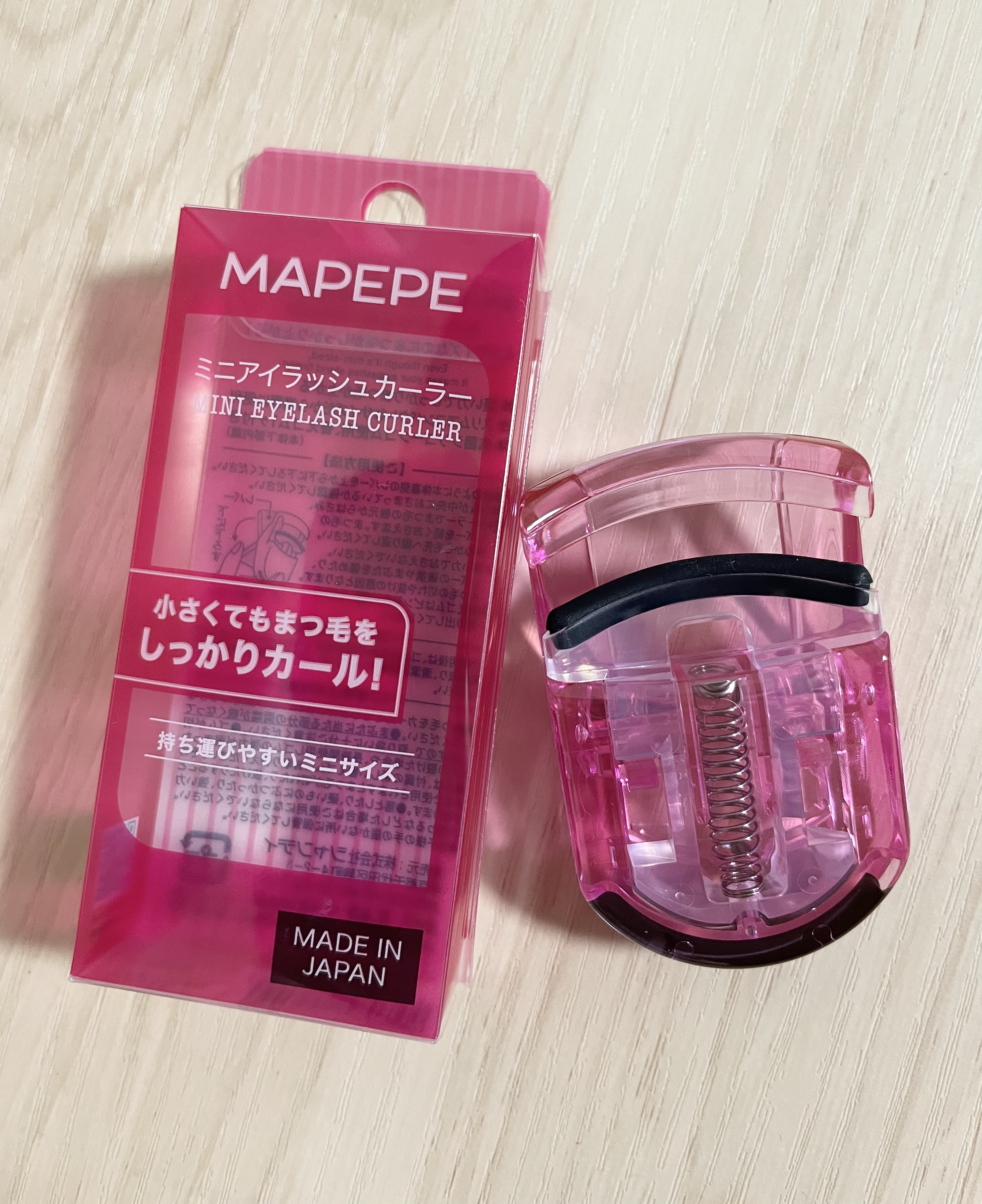 ミニアイラッシュカーラー/マペペ/ビューラーを使ったクチコミ（1枚目）