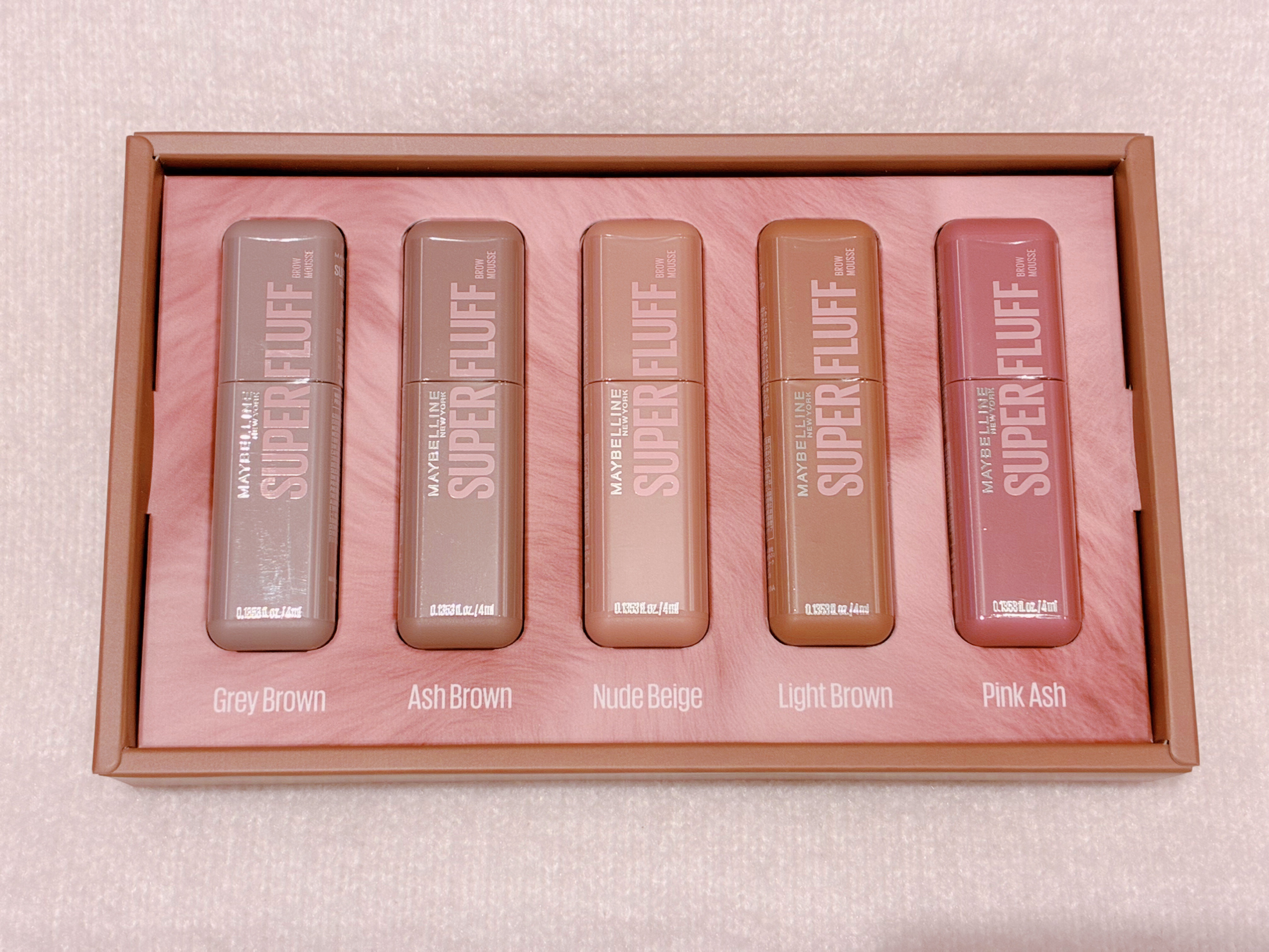 ＳＰ フラッフ ブロウ ムース/MAYBELLINE NEW YORK/眉マスカラを使ったクチコミ（1枚目）