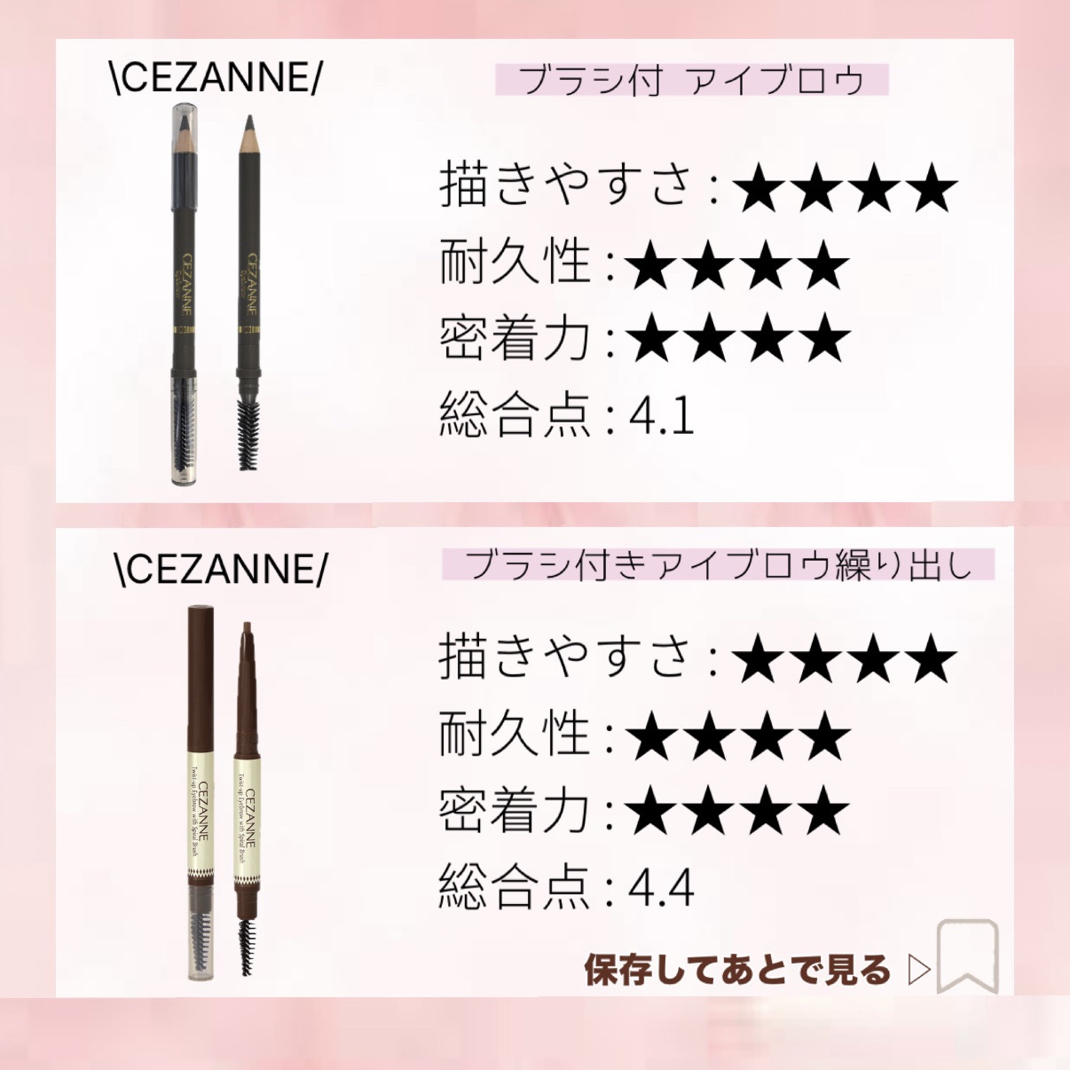 ラスティングデザインアイブロウW (スクエア)/KATE/アイブロウペンシルを使ったクチコミ（2枚目）