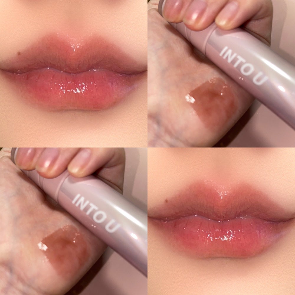 ジューシーパンピンググロス/INTO U/リップグロスを使ったクチコミ(4枚目)