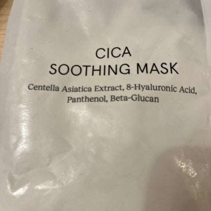 CICAスージングマスク/ONE THING/シートマスク・パックを使ったクチコミ(1枚目)