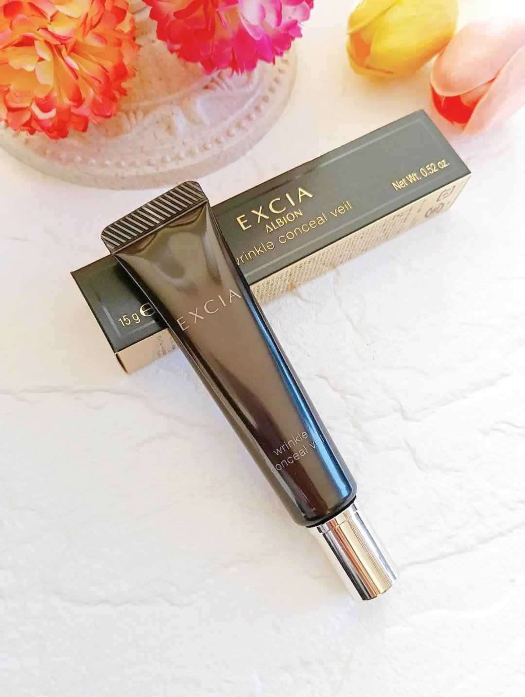 エクシア リンクルコンシール ヴェール/ALBION/クリームコンシーラーを使ったクチコミ（1枚目）