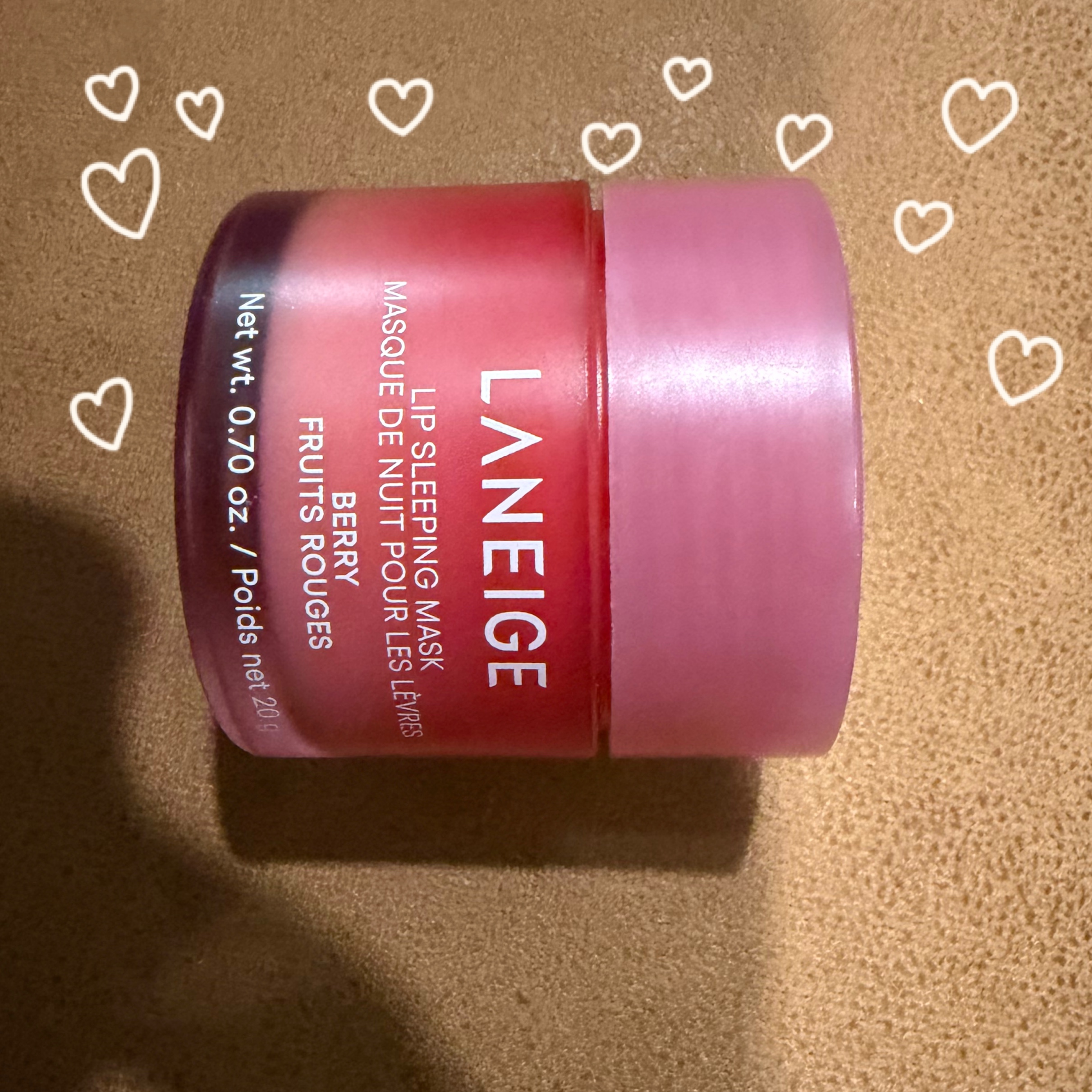 リップスリーピングマスク/LANEIGE/リップバームを使ったクチコミ（1枚目）