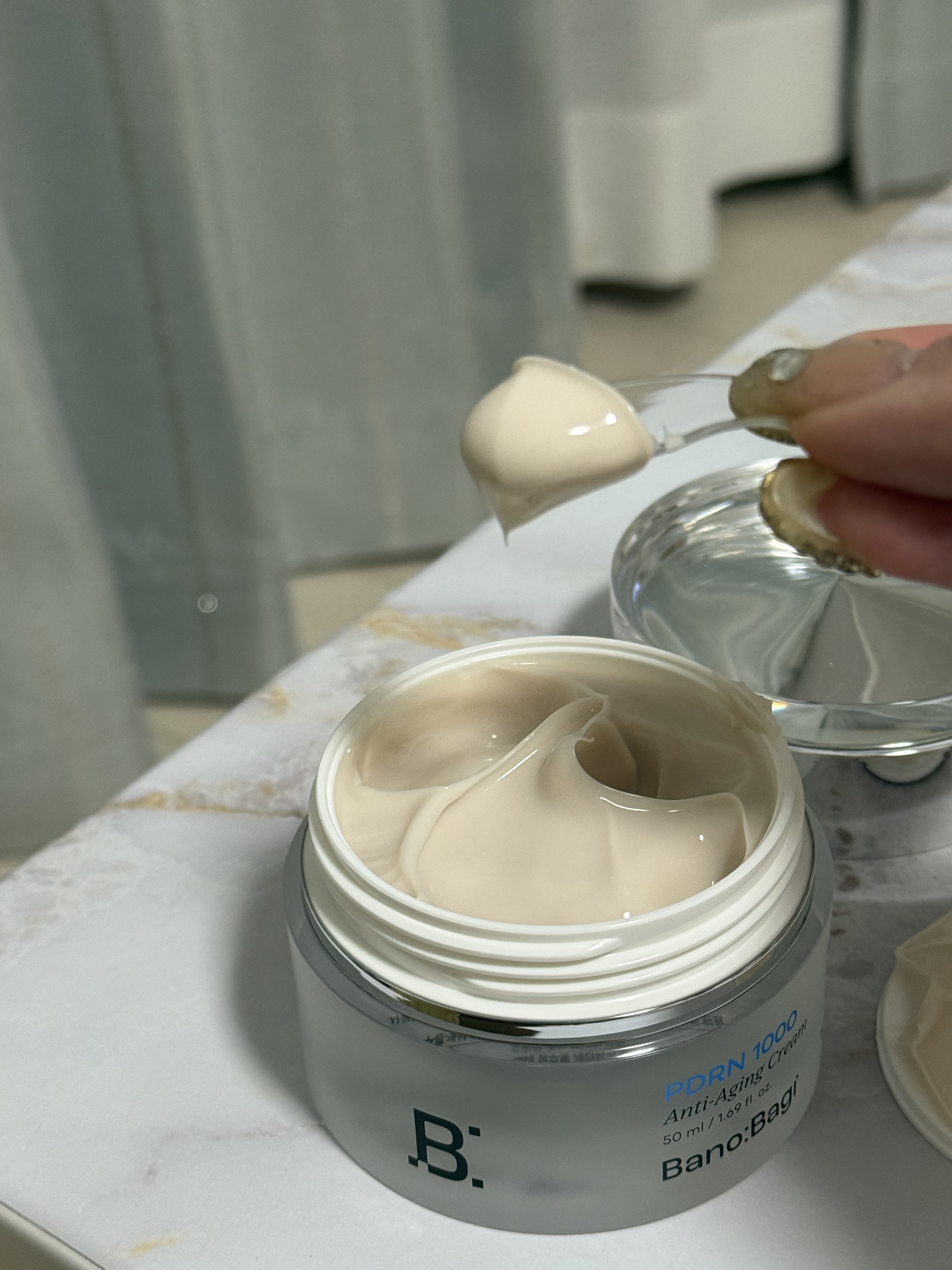 PDRNアンチエイジングクリーム/BANOBAGI/フェイスクリームを使ったクチコミ（3枚目）