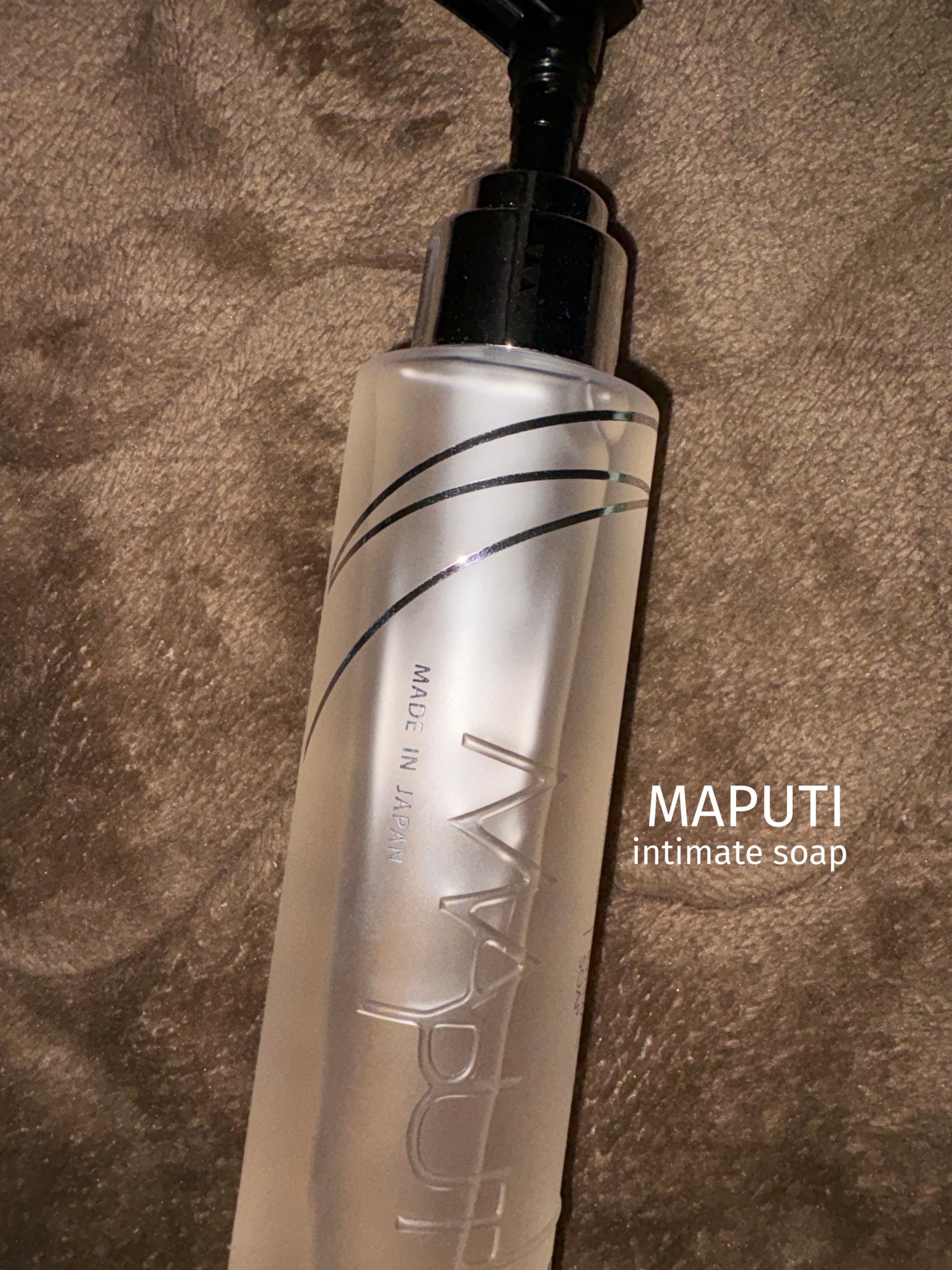 オーガニックフレグランスインティメイトソープ MAPUTI/MAPUTI/デリケートゾーンケアを使ったクチコミ(1枚目)