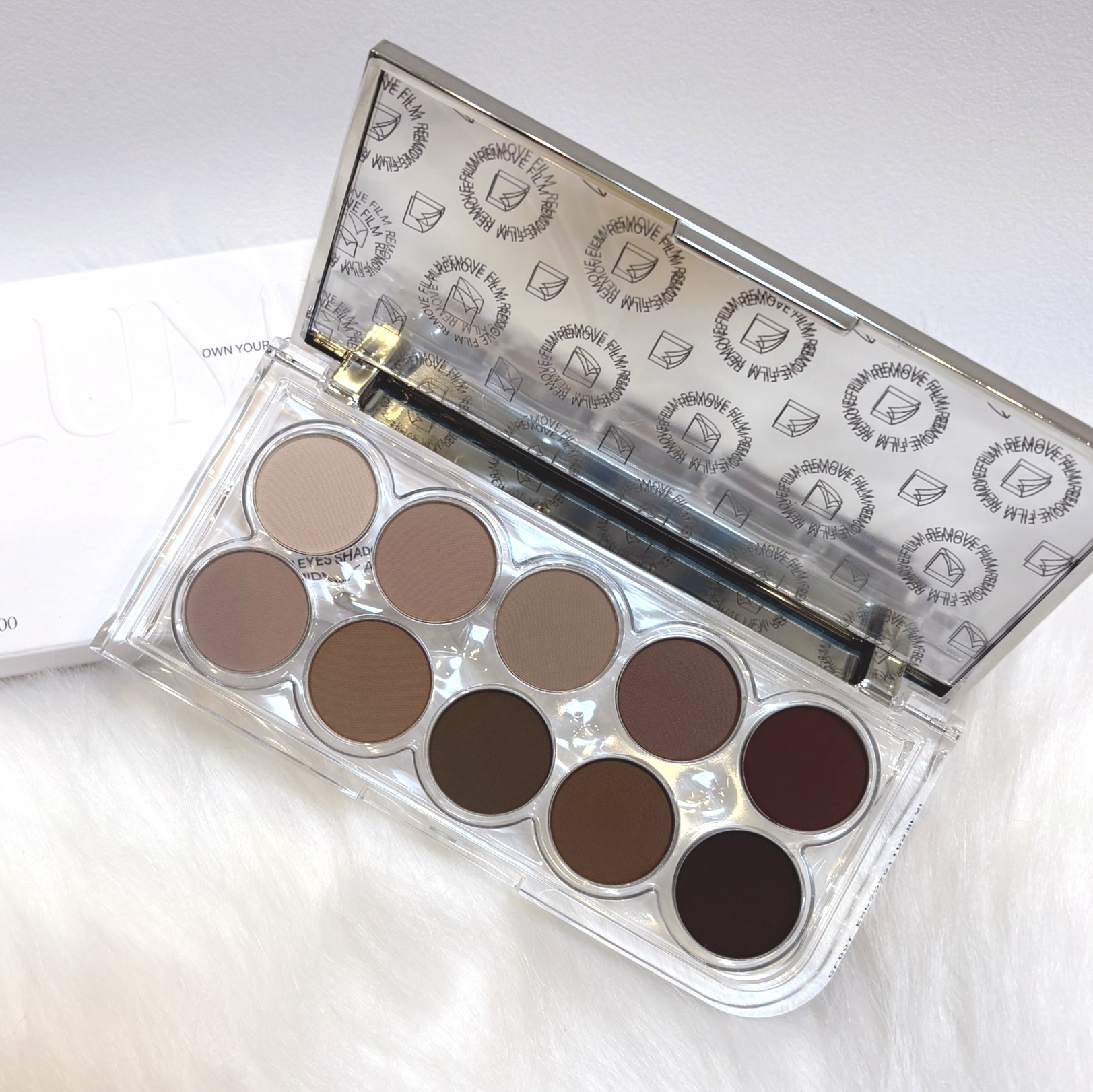 ライトオンアイズシャドウパレット/ルミル/アイシャドウパレットを使ったクチコミ（1枚目）