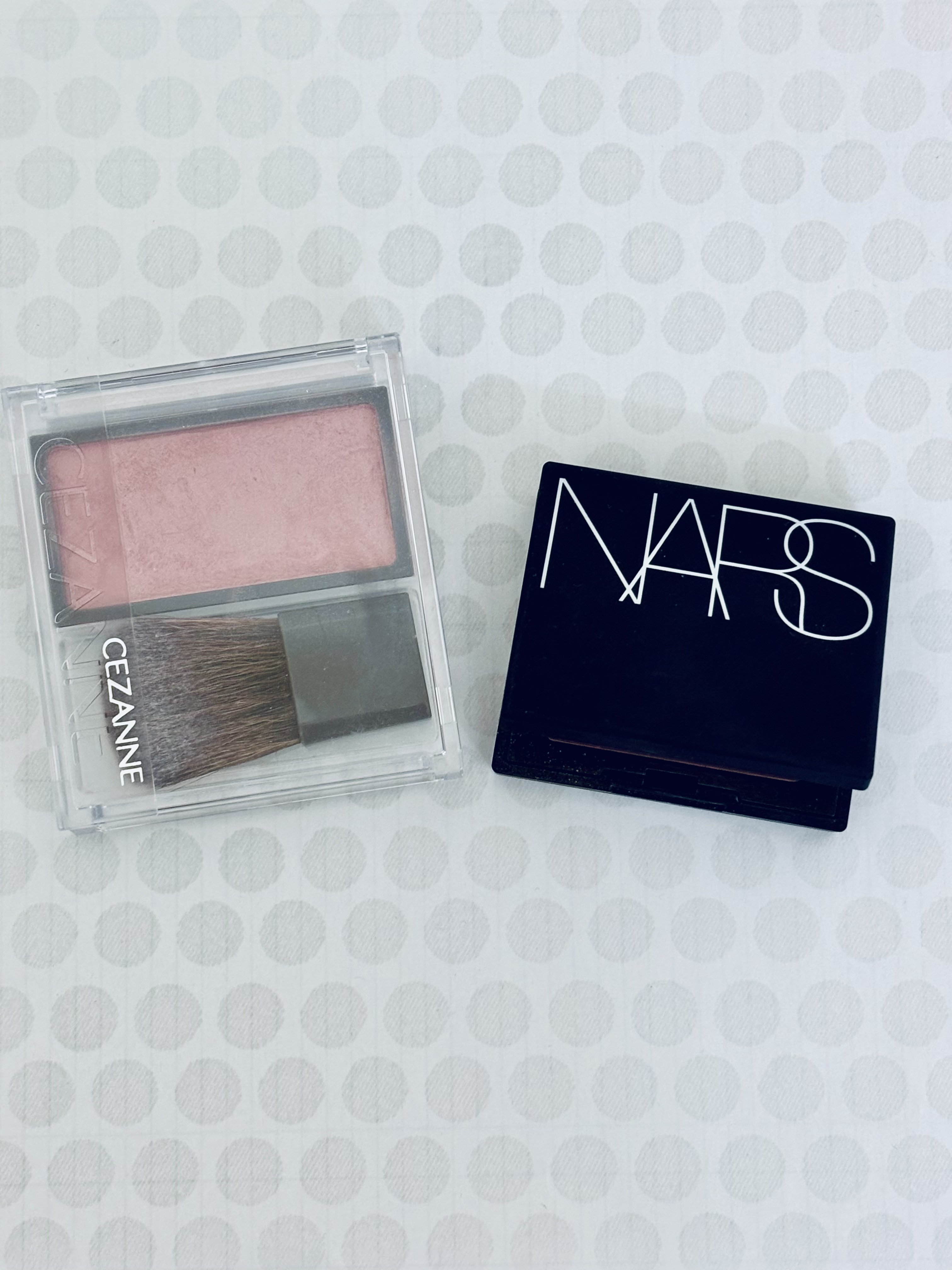 チークブラッシュ/CEZANNE/パウダーチークを使ったクチコミ（1枚目）