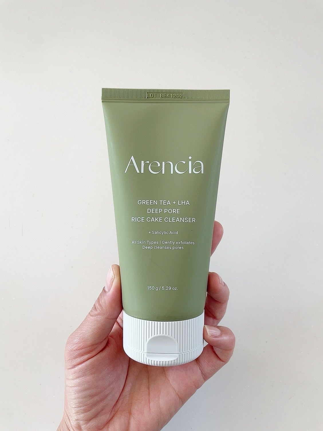 グリーンティー LHA ディープポアもちソープクレンザー/アレンシア/洗顔フォームを使ったクチコミ(2枚目)