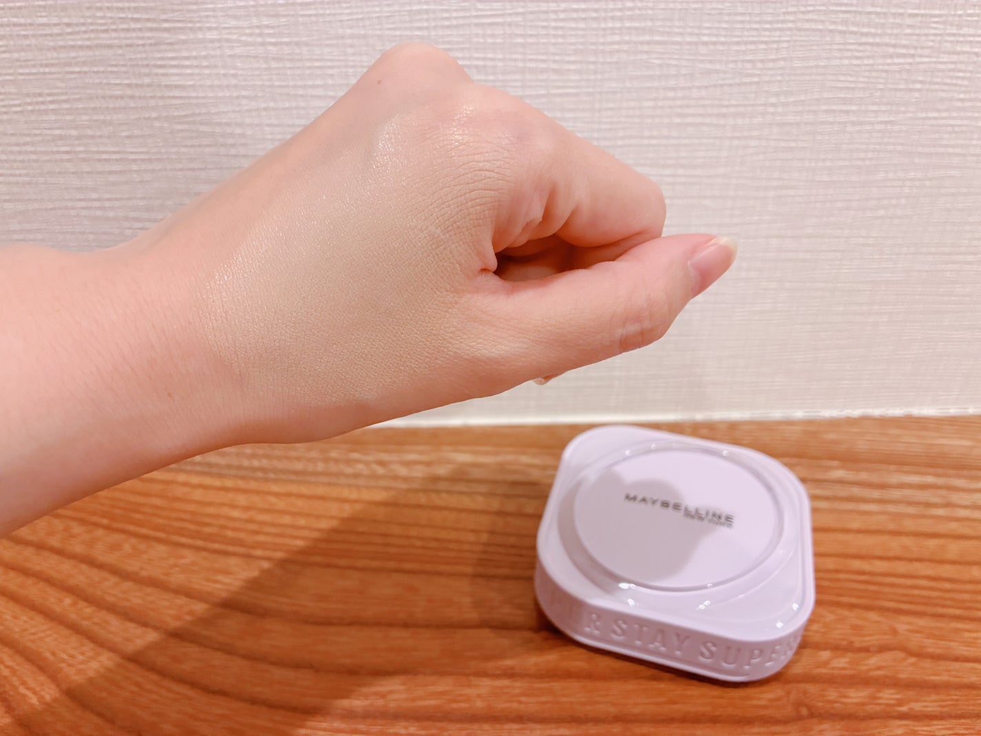 SPステイ クリームパクト ファンデーション/MAYBELLINE NEW YORK/クリーム・エマルジョンファンデーションを使ったクチコミ(3枚目)