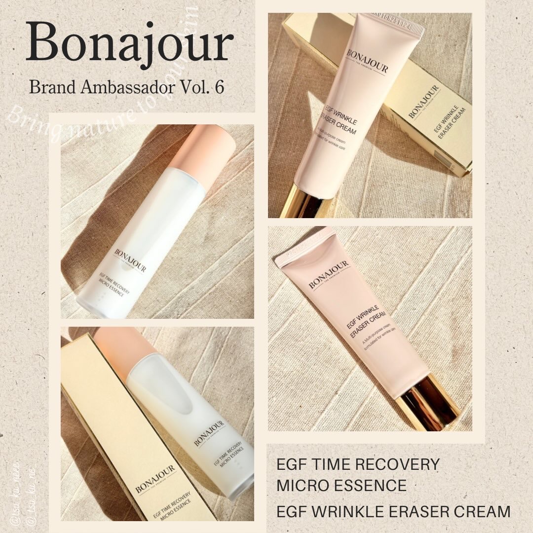 EGFリンクルイレイサークリーム/Bonajour/アイケア・アイクリームを使ったクチコミ（1枚目）