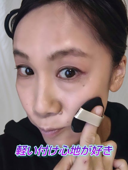 ドラマティックエッセンスクッション グロウ/マキアージュ/クッションファンデーションを使ったクチコミ(5枚目)