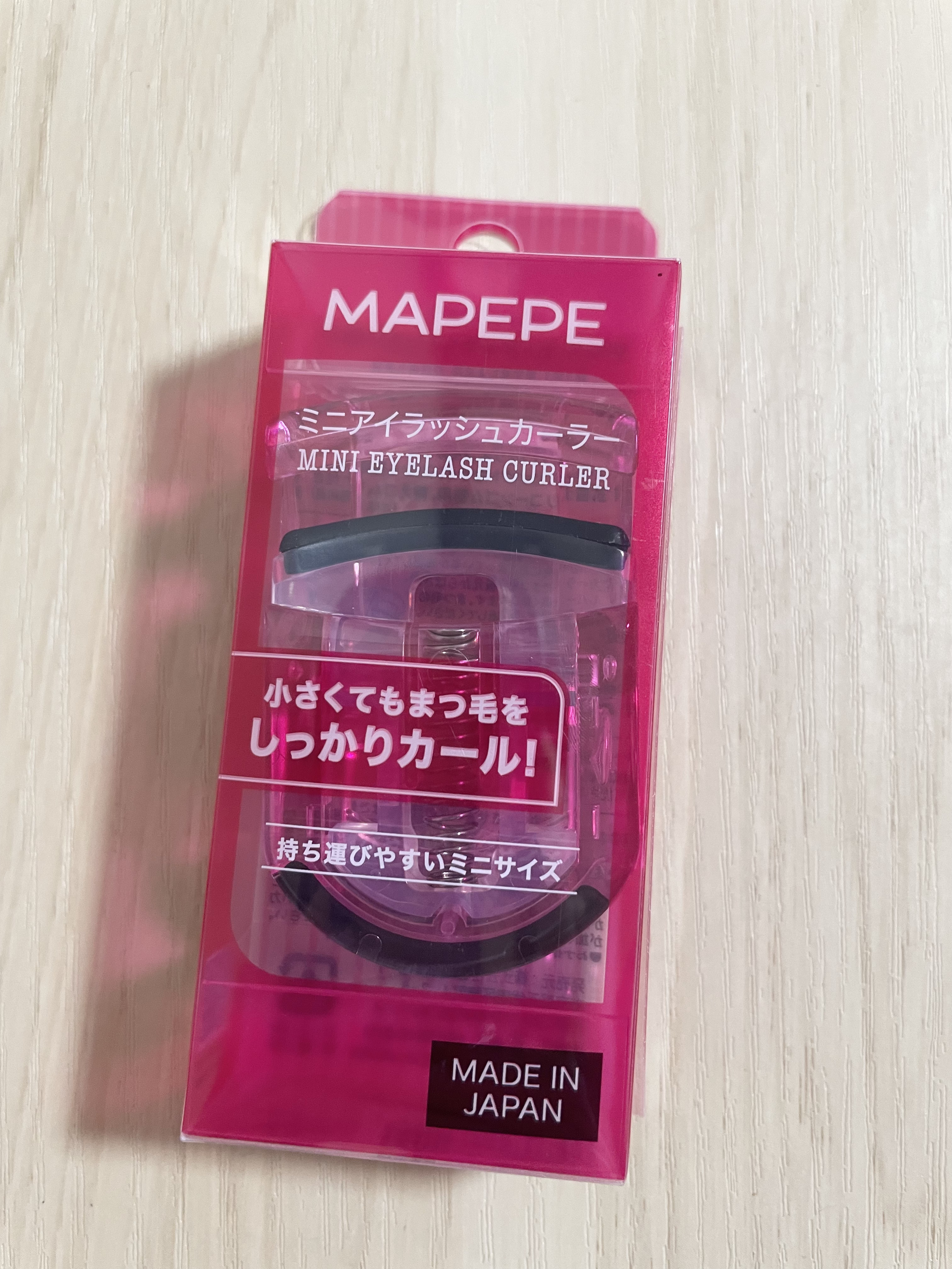 ミニアイラッシュカーラー/マペペ/ビューラーを使ったクチコミ（2枚目）