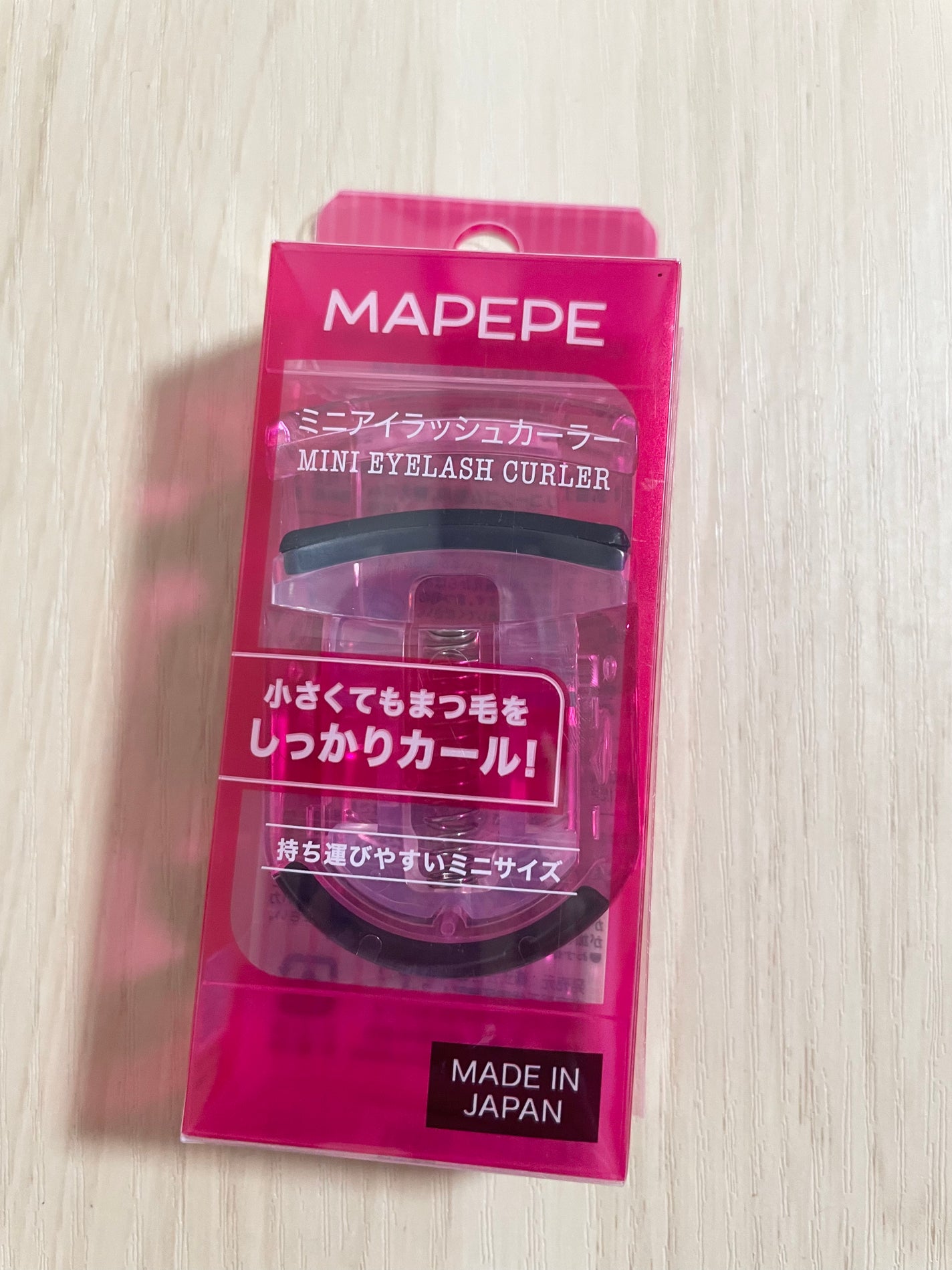 ミニアイラッシュカーラー/マペペ/ビューラーを使ったクチコミ(2枚目)