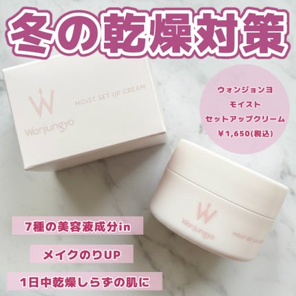 ウォンジョンヨ モイストセットアップクリーム/Wonjungyo/化粧下地を使ったクチコミ(1枚目)