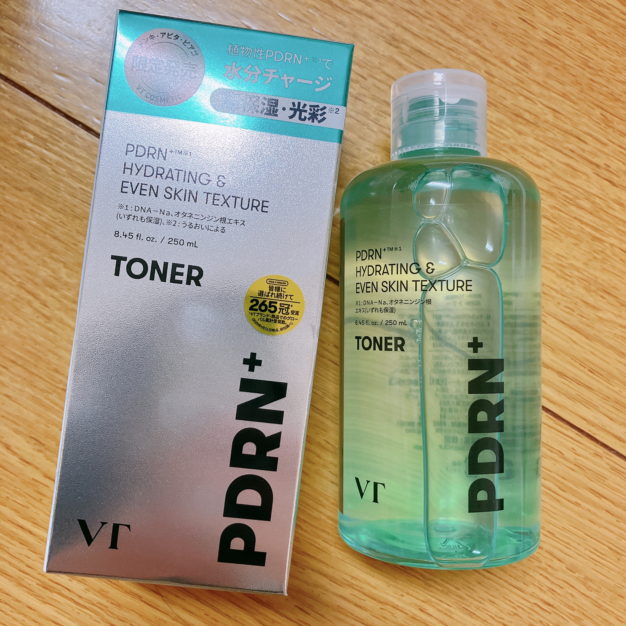 PDRN トナー 250mL/VT/化粧水を使ったクチコミ（1枚目）