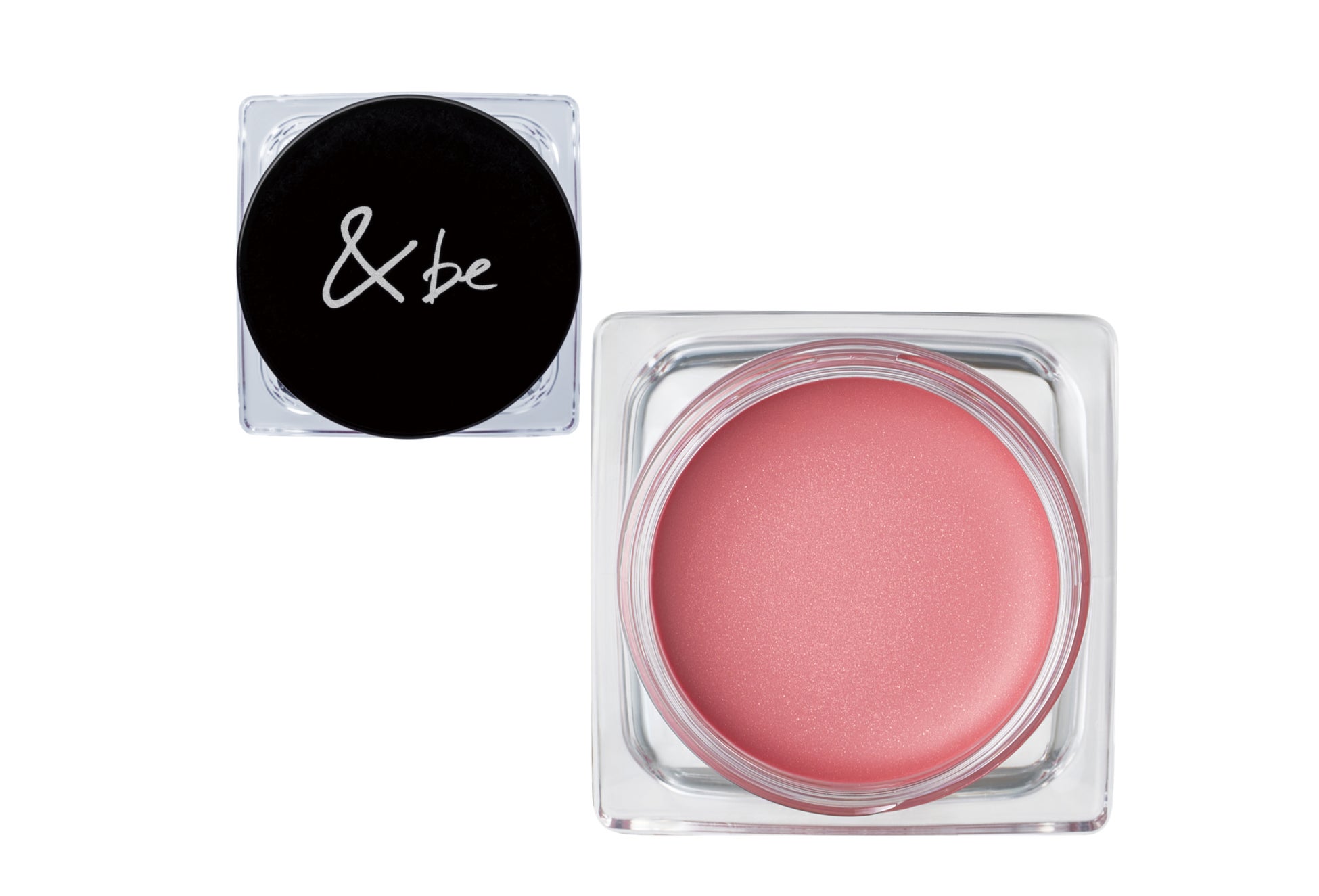 ＆be クリームチーク チェリーピンク