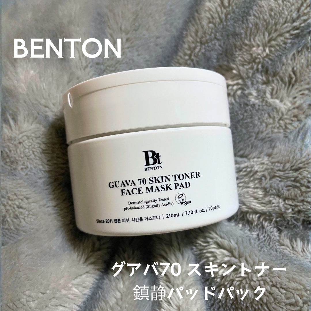 グアバ 70スキントナーパッド /BENTON/トナーパッドを使ったクチコミ(1枚目)