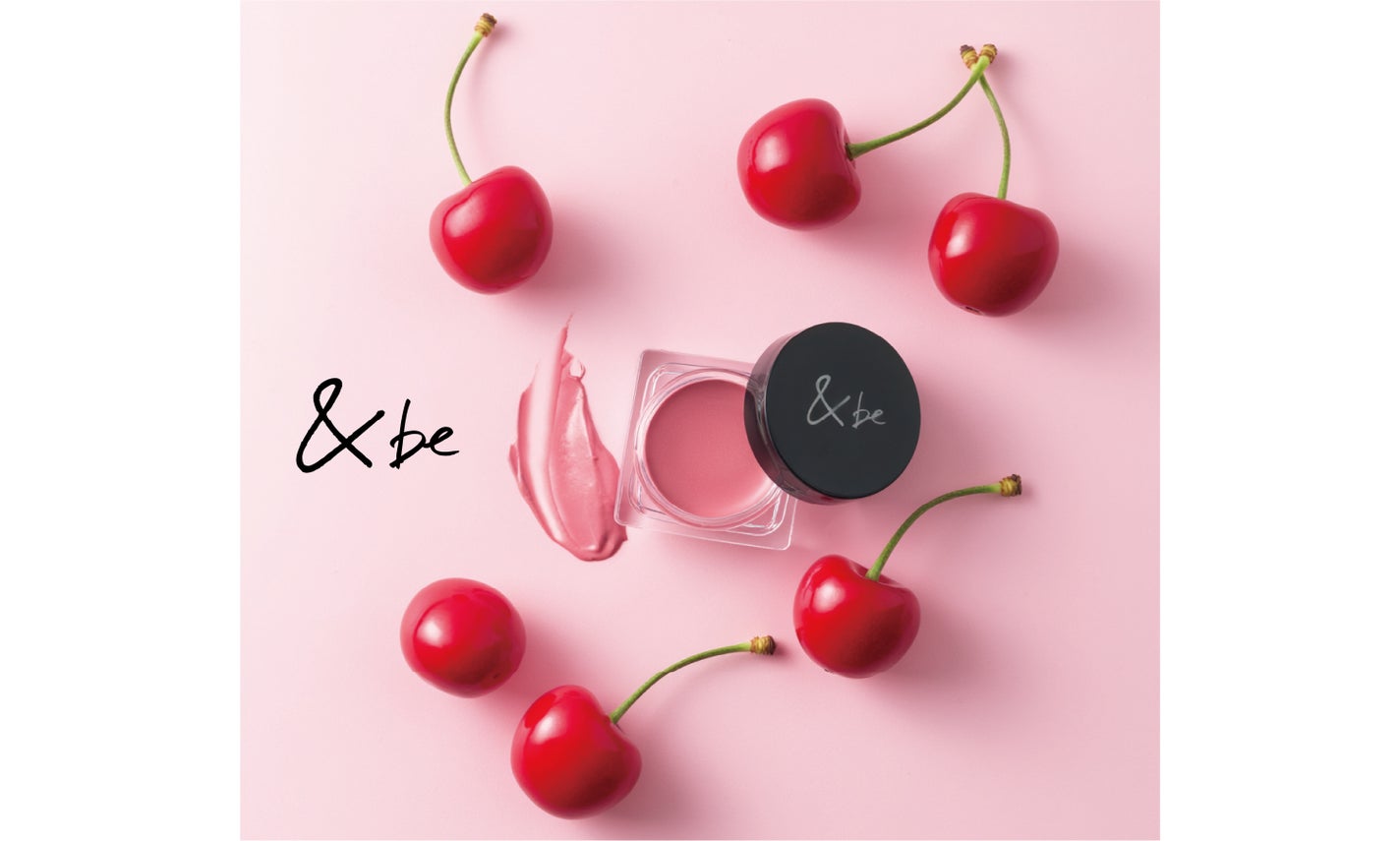 &beのクリームチークに限定「チェリーピンク」が登場