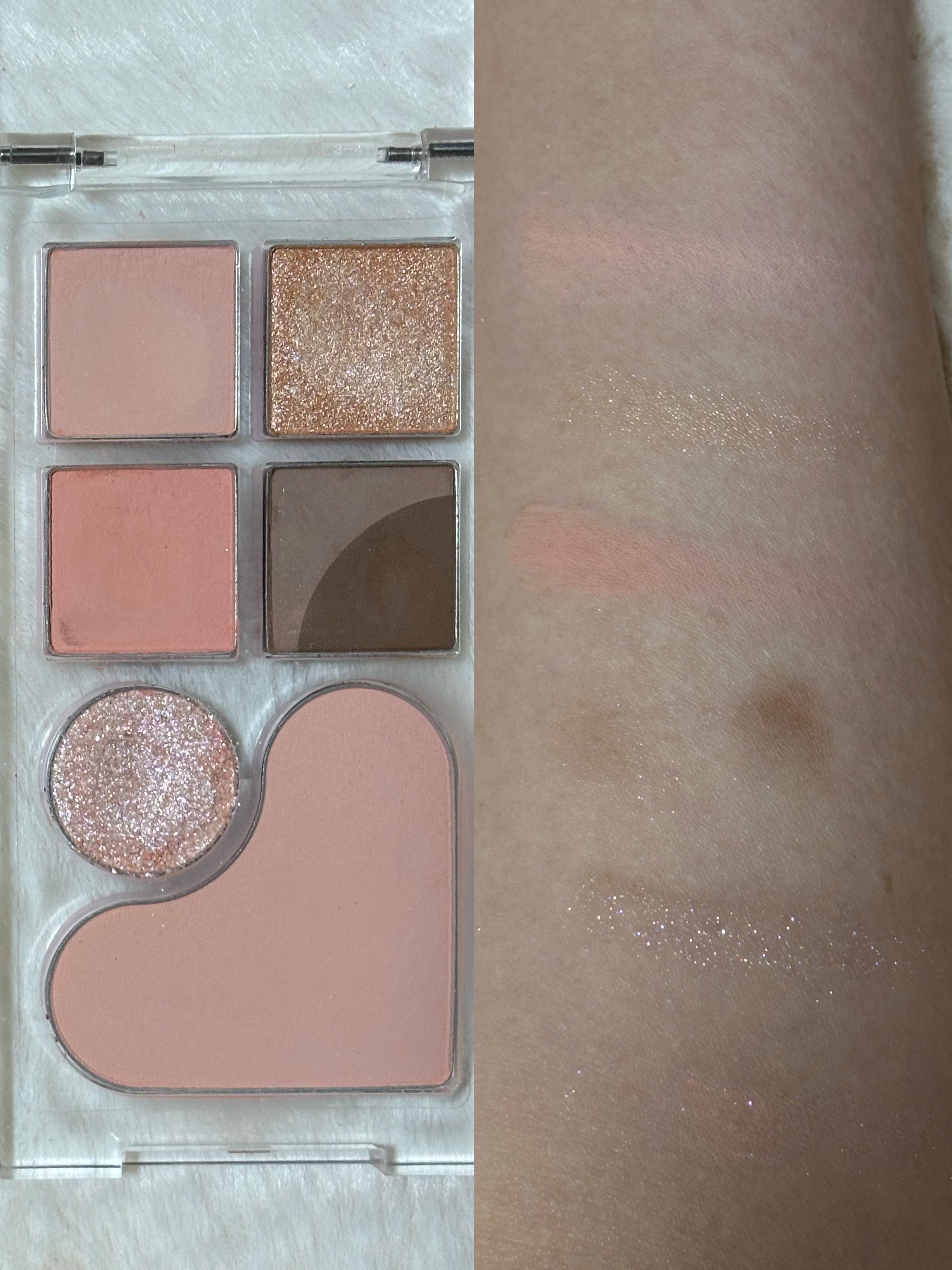 ベアレイヤーパレット/rom&nd/アイシャドウパレットを使ったクチコミ（2枚目）