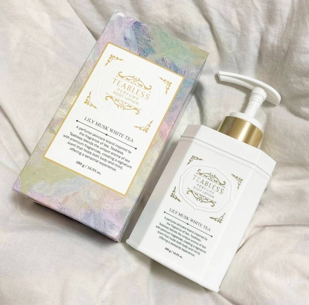 パフュームボディローション リリィムスクホワイトティー/TEABLESS/ボディローションを使ったクチコミ(4枚目)