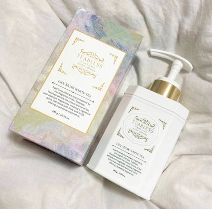 パフュームボディローション リリィムスクホワイトティー/TEABLESS/ボディローションを使ったクチコミ(4枚目)