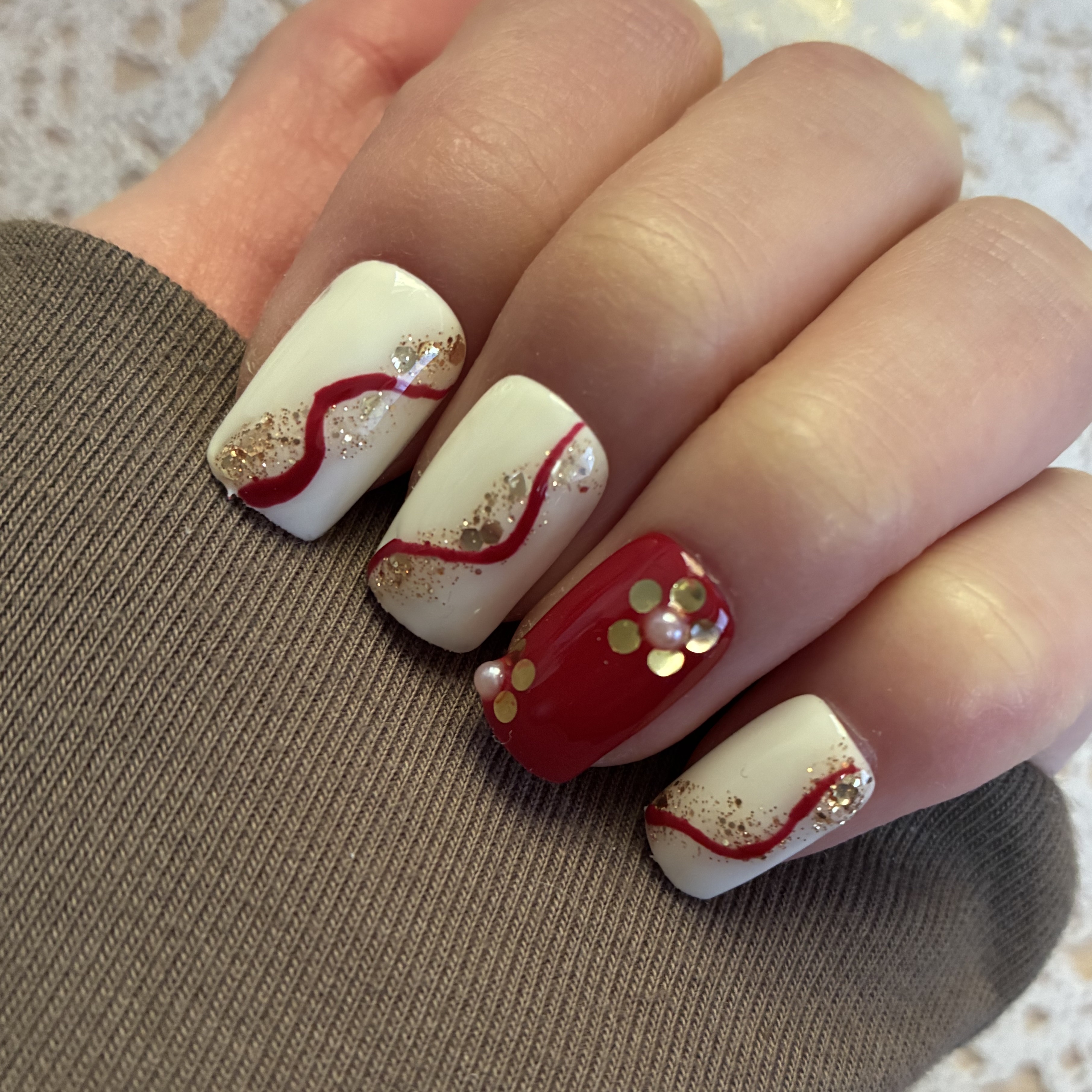 ジェルネイル（ライト対応）/セリア/ジェルネイルを使ったクチコミ（3枚目）