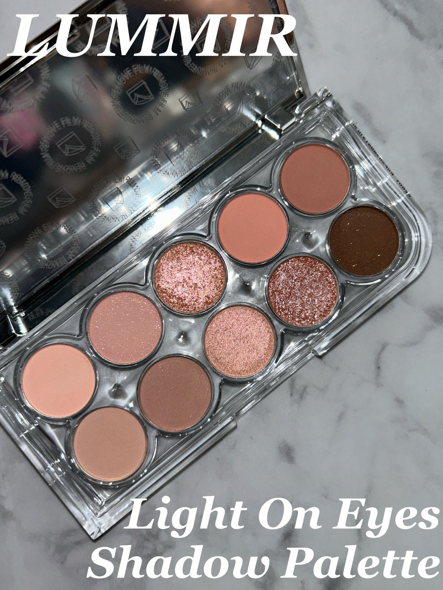 ライトオンアイズシャドウパレット/ルミル/アイシャドウパレットを使ったクチコミ(1枚目)