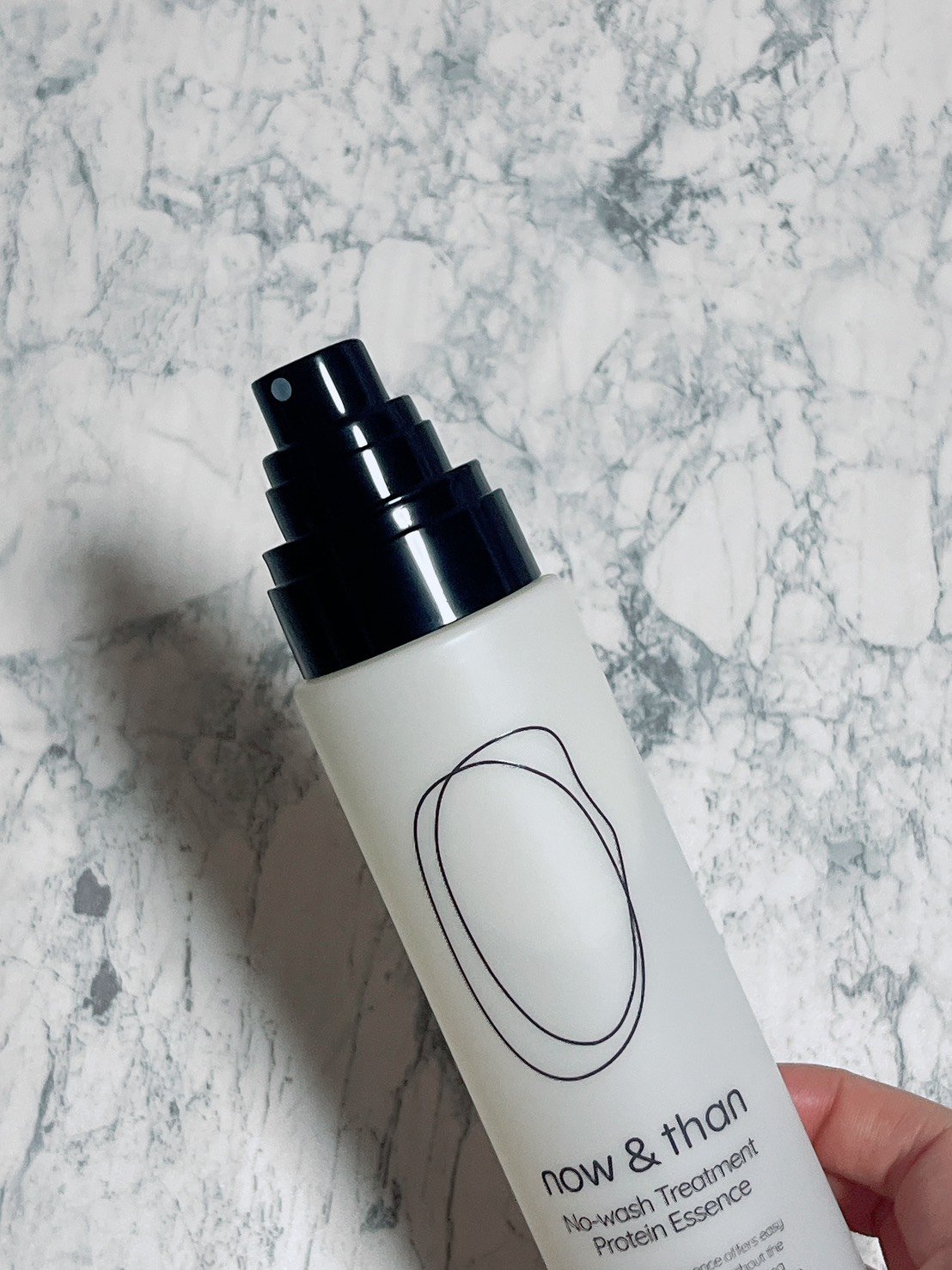 ノーウォッシュトリートメントプロテインエッセンス/now & than（ナウアンドダン）/ヘアミストを使ったクチコミ（2枚目）