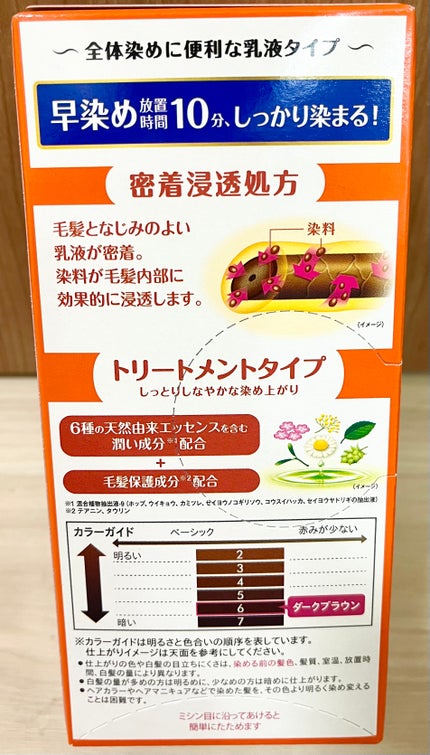 スピーディカラー乳液/ビゲン/ヘアカラーを使ったクチコミ(3枚目)