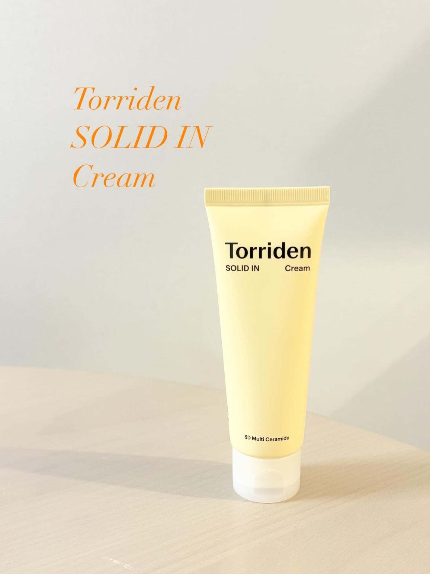 ソリッドイン セラミドクリーム/Torriden/フェイスクリームを使ったクチコミ(1枚目)