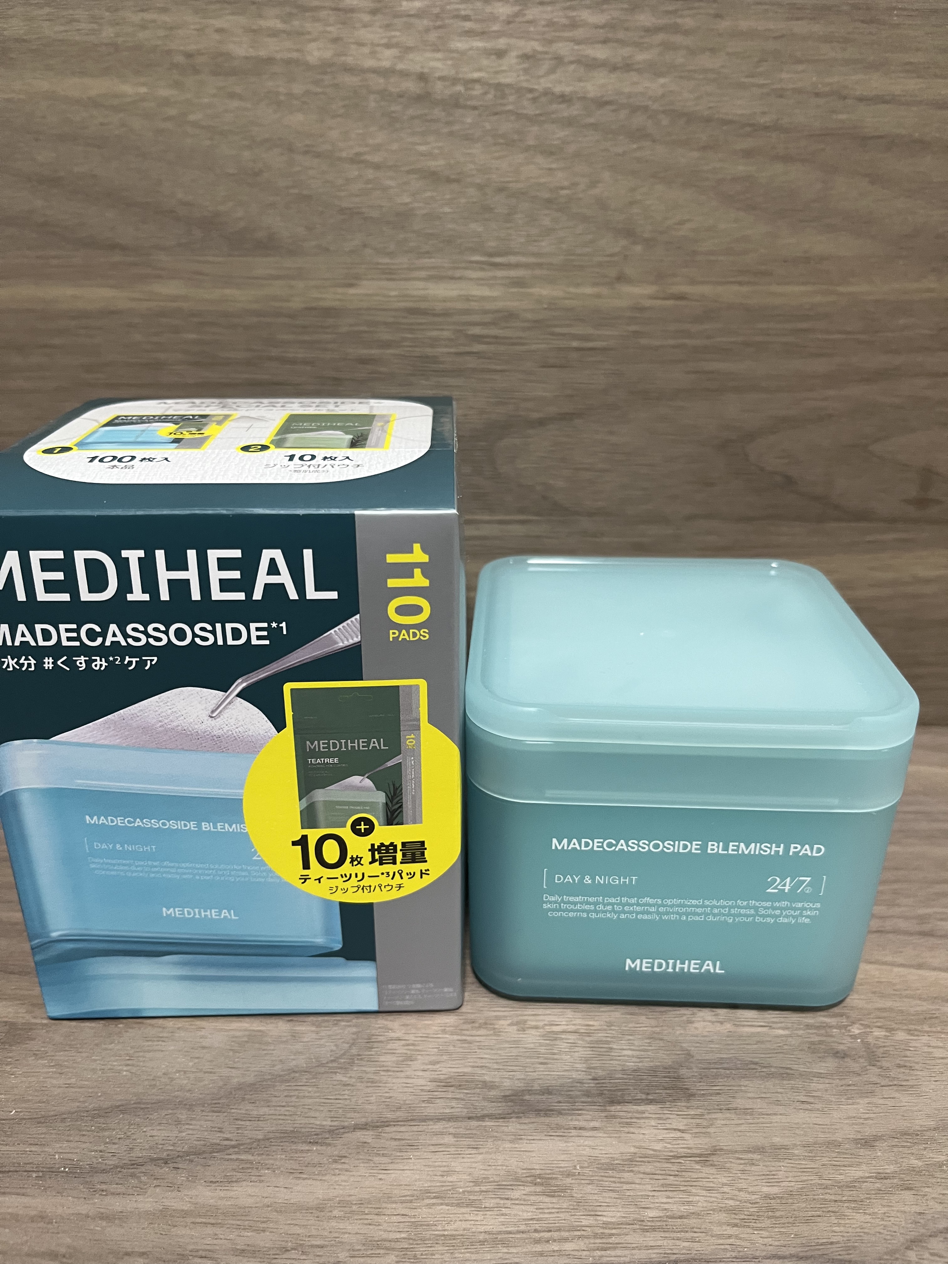 マデカッソシドブレミッシュパッド/MEDIHEAL/トナーパッドを使ったクチコミ（1枚目）