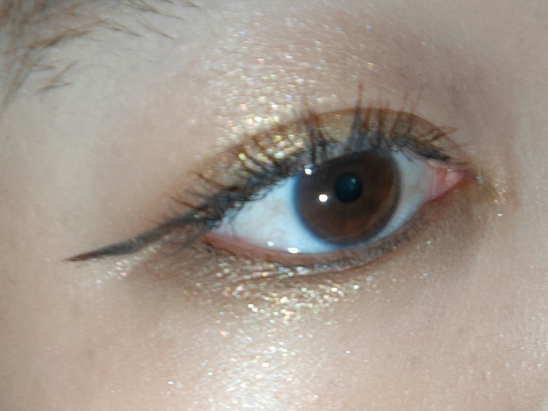 ヴィセ アヴァン シングルアイカラー 050 AMBER GOLD/Visée/単色アイシャドウを使ったクチコミ（2枚目）