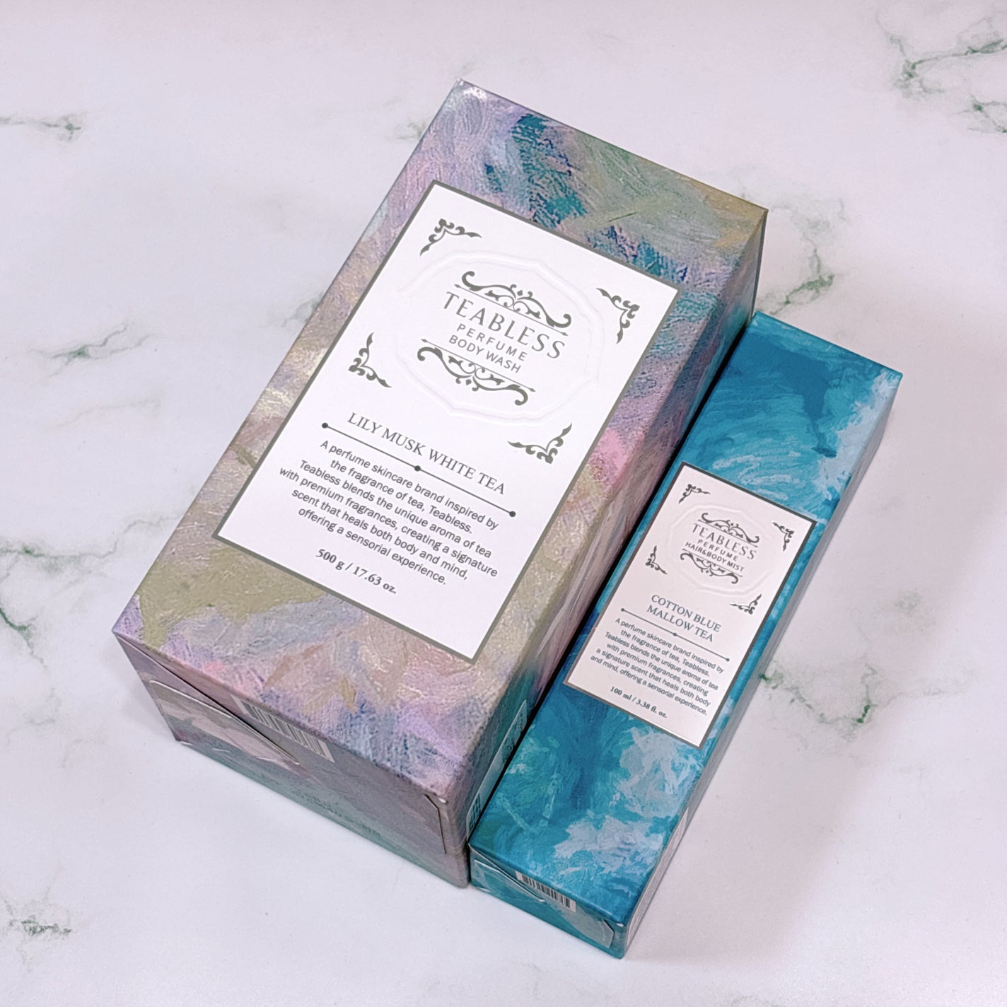 パフュームボディウォッシュ リリームスクホワイトティー/TEABLESS/ボディソープを使ったクチコミ(4枚目)