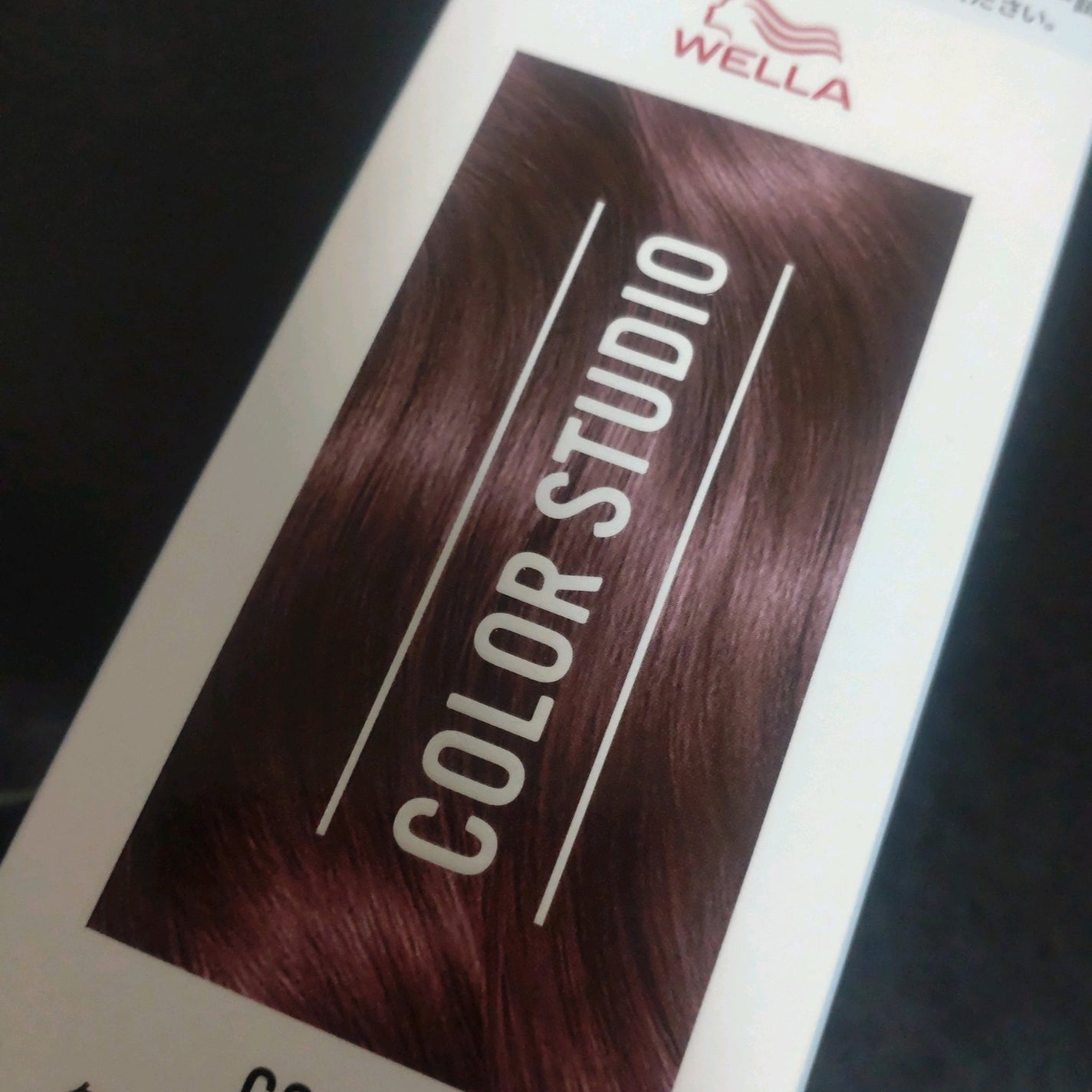 ウエラ カラースタジオ クリームタイプヘアカラー/ウエラ/ヘアカラーを使ったクチコミ(1枚目)