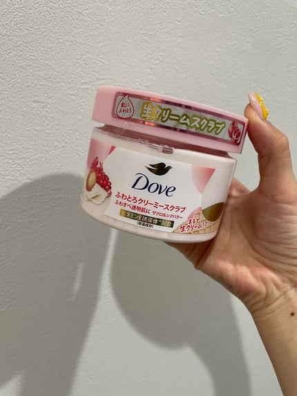 ダヴ ふわとろクリーミースクラブ ザクロ&シアバター/ダヴ/ボディスクラブを使ったクチコミ(1枚目)