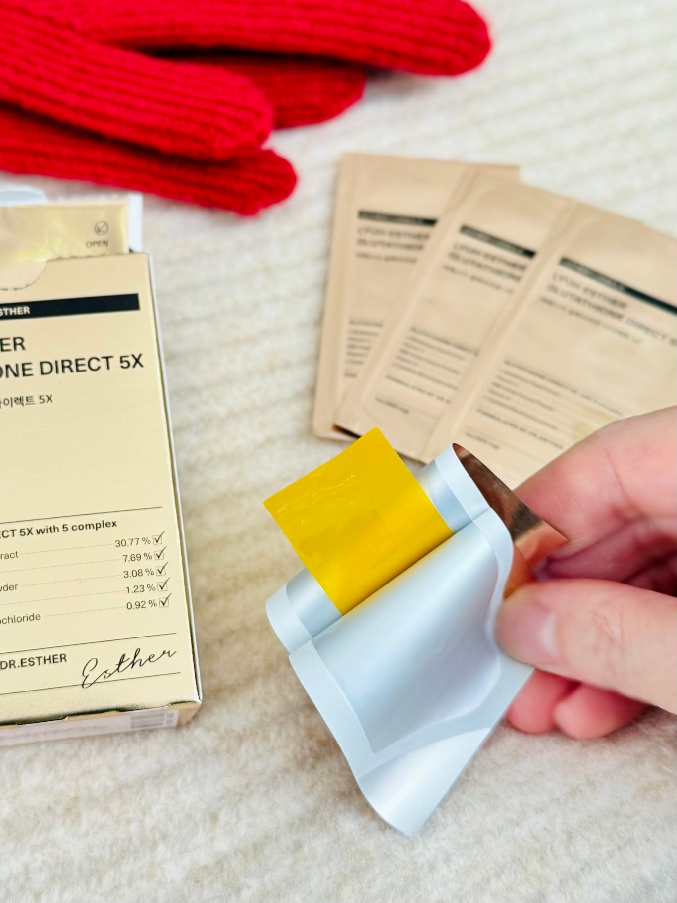 ヨエスターグルタチオンダイレクト5X/ESTHER FORMULA/美容サプリメントを使ったクチコミ(4枚目)