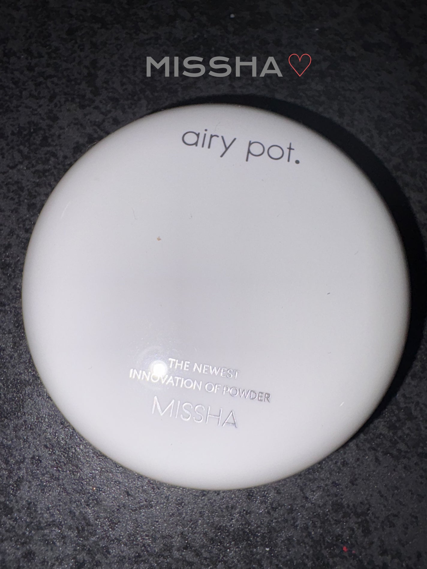 エアリーポット プレストパウダー/MISSHA/プレストパウダーを使ったクチコミ(1枚目)