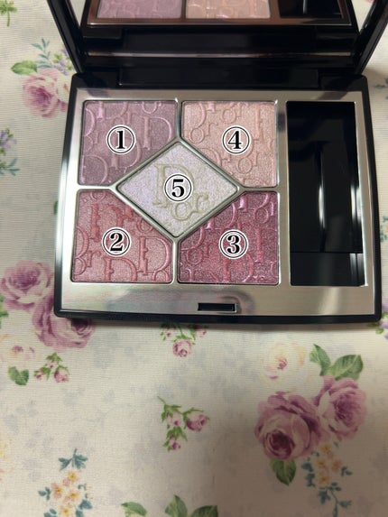 ディオールショウ サンク クルール(スプリング コレクション 2026 限定品)/Dior/アイシャドウを使ったクチコミ(4枚目)