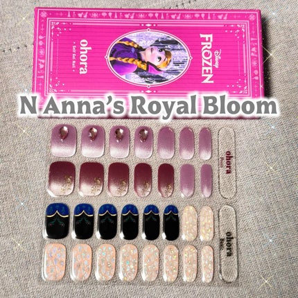 セミキュアジェルネイル(ハンド)/ohora/ネイルシールを使ったクチコミ(6枚目)